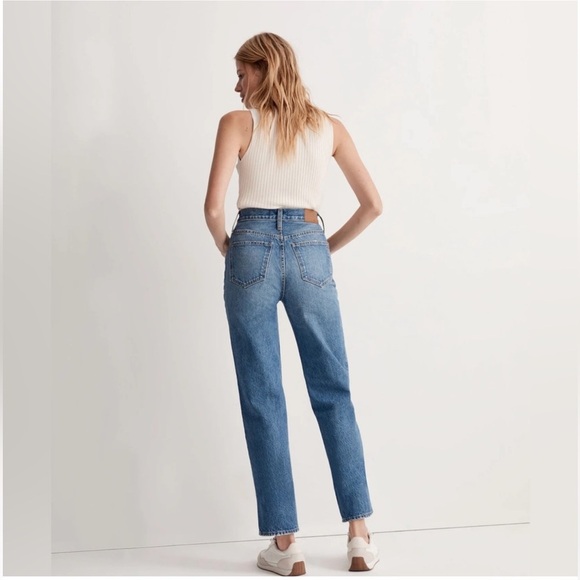 Madewell The Perfect Vintage Straight Jean Becker Wash Button Fly N3915 - Picture 2 of 13